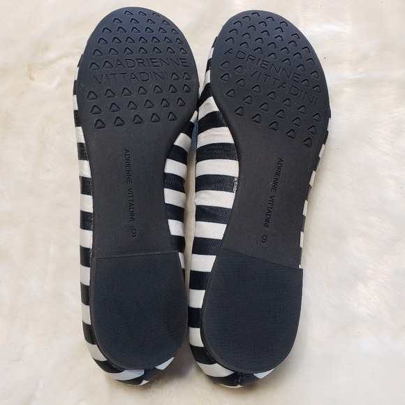 Adrienne Vittadini Black/White Loafers - Size: 9 - Picture 4 of 5